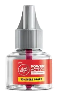 Good Knight Power Active + Cartridge by Good Night product pack, background removed
