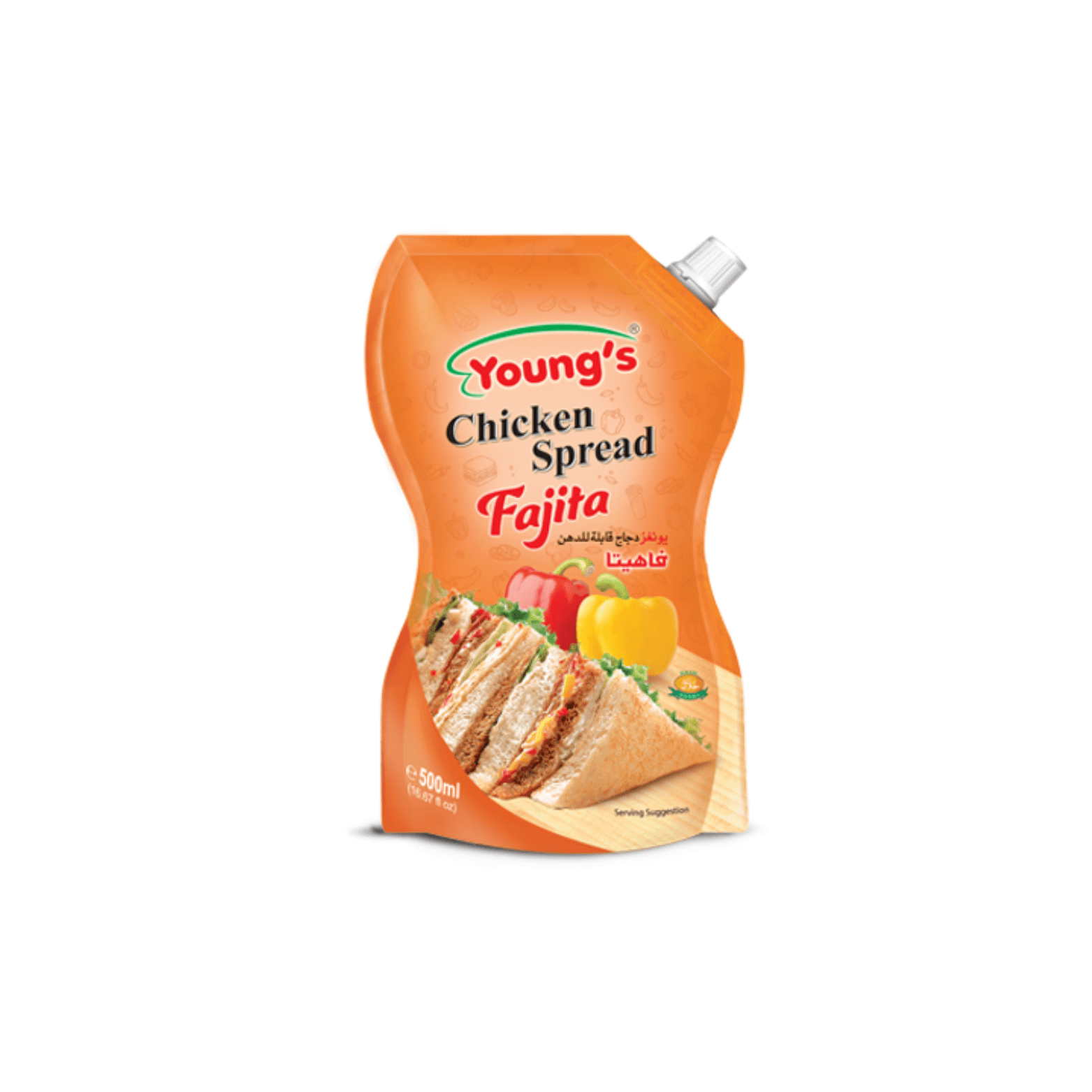 Young's Chicken Spread Fajita pack shot
