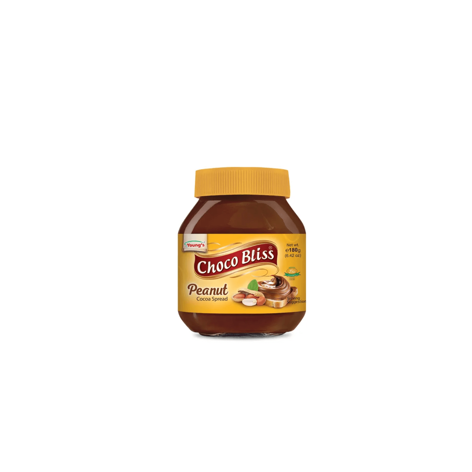 Young's Choco Bliss Peanut Cocoa Spread pack shot