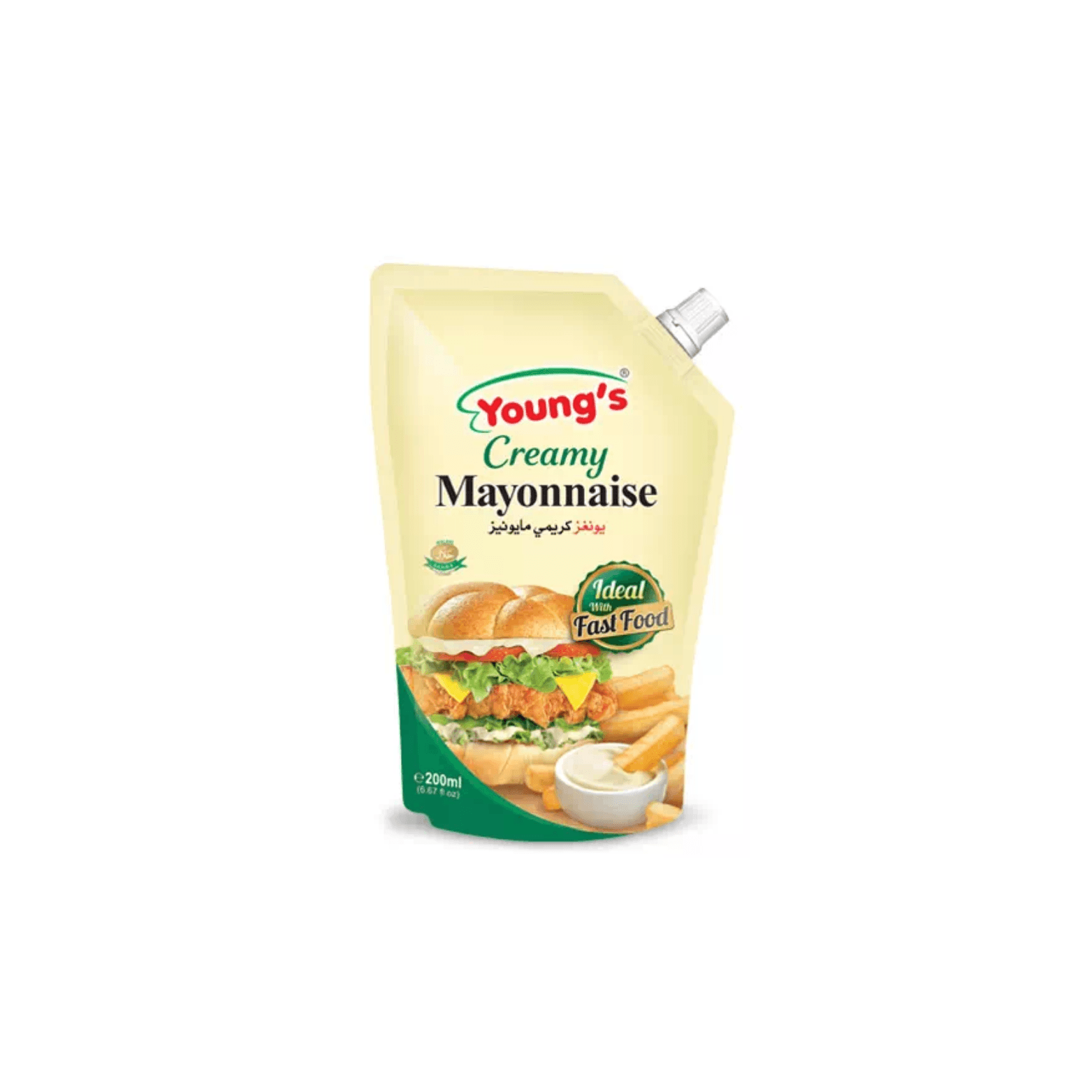 Young's Creamy & Salted Mayonnaise pack shot
