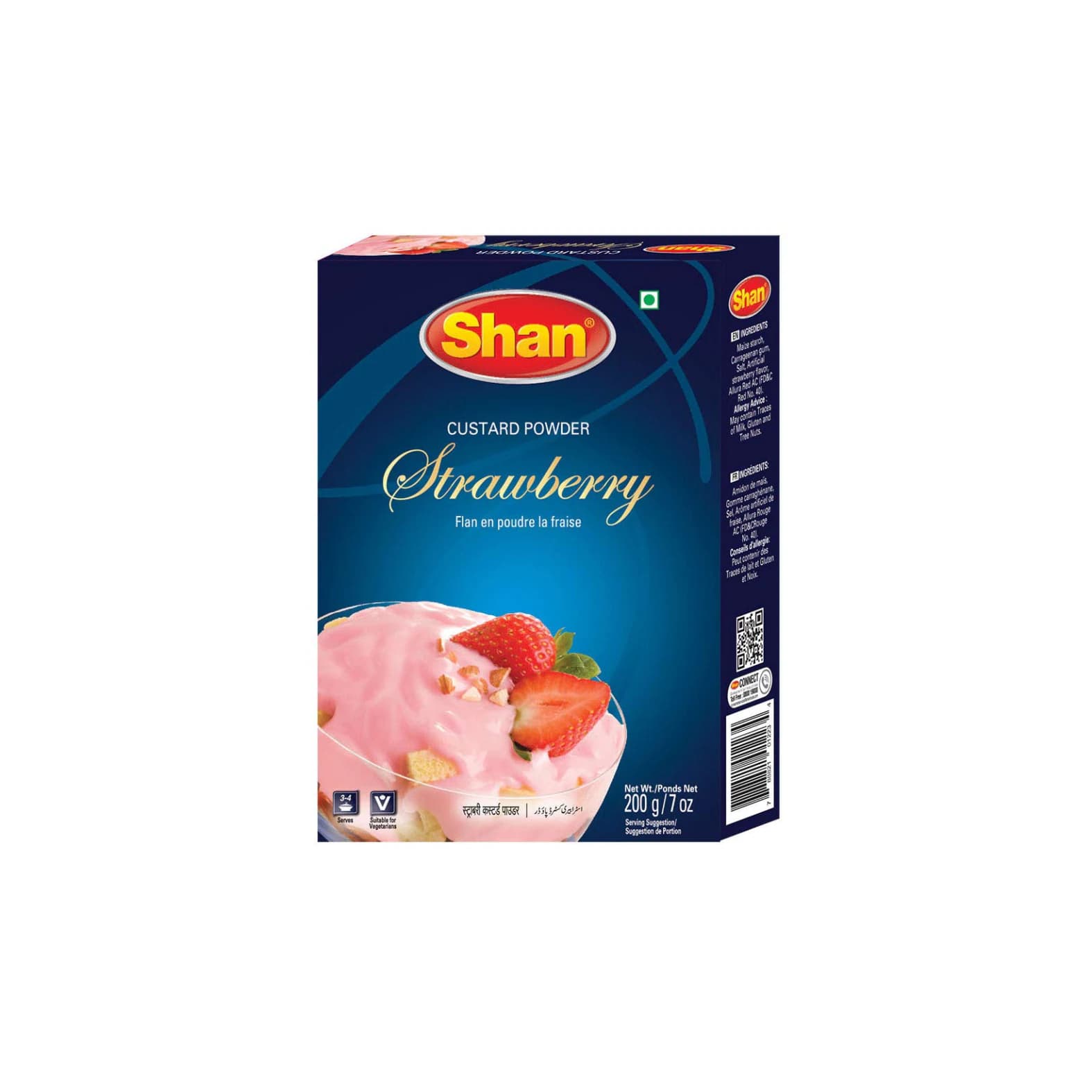 Shan Custard Powder Strawberry pack shot