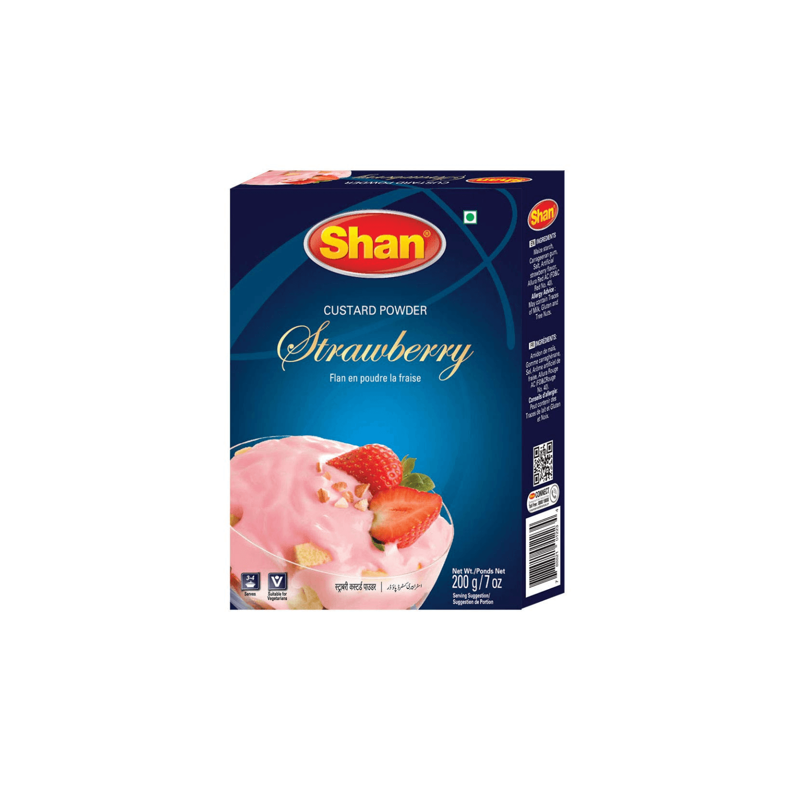 Shan Custard Powder Strawberry pack shot