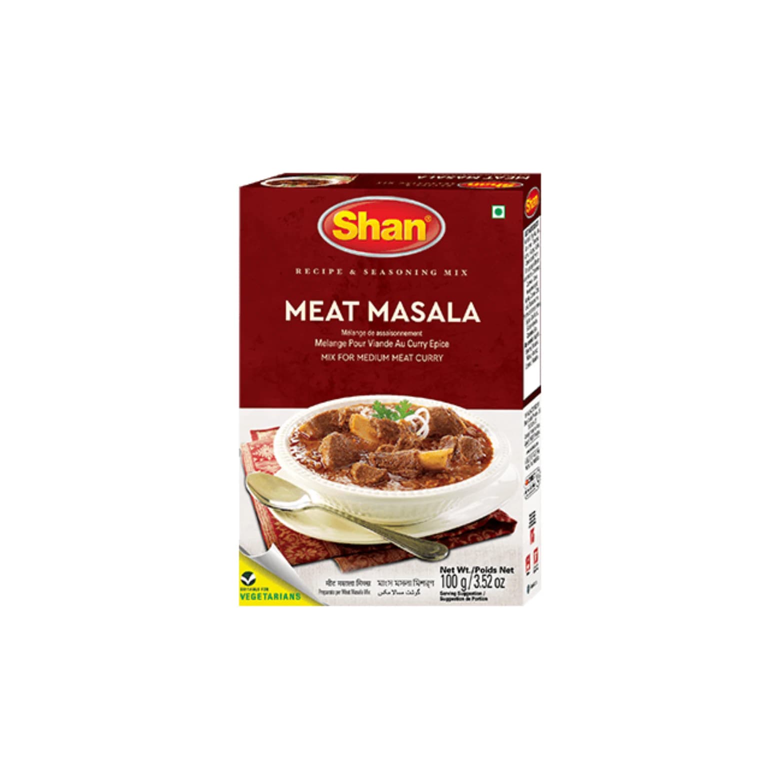 Shan Meat Masala pack shot