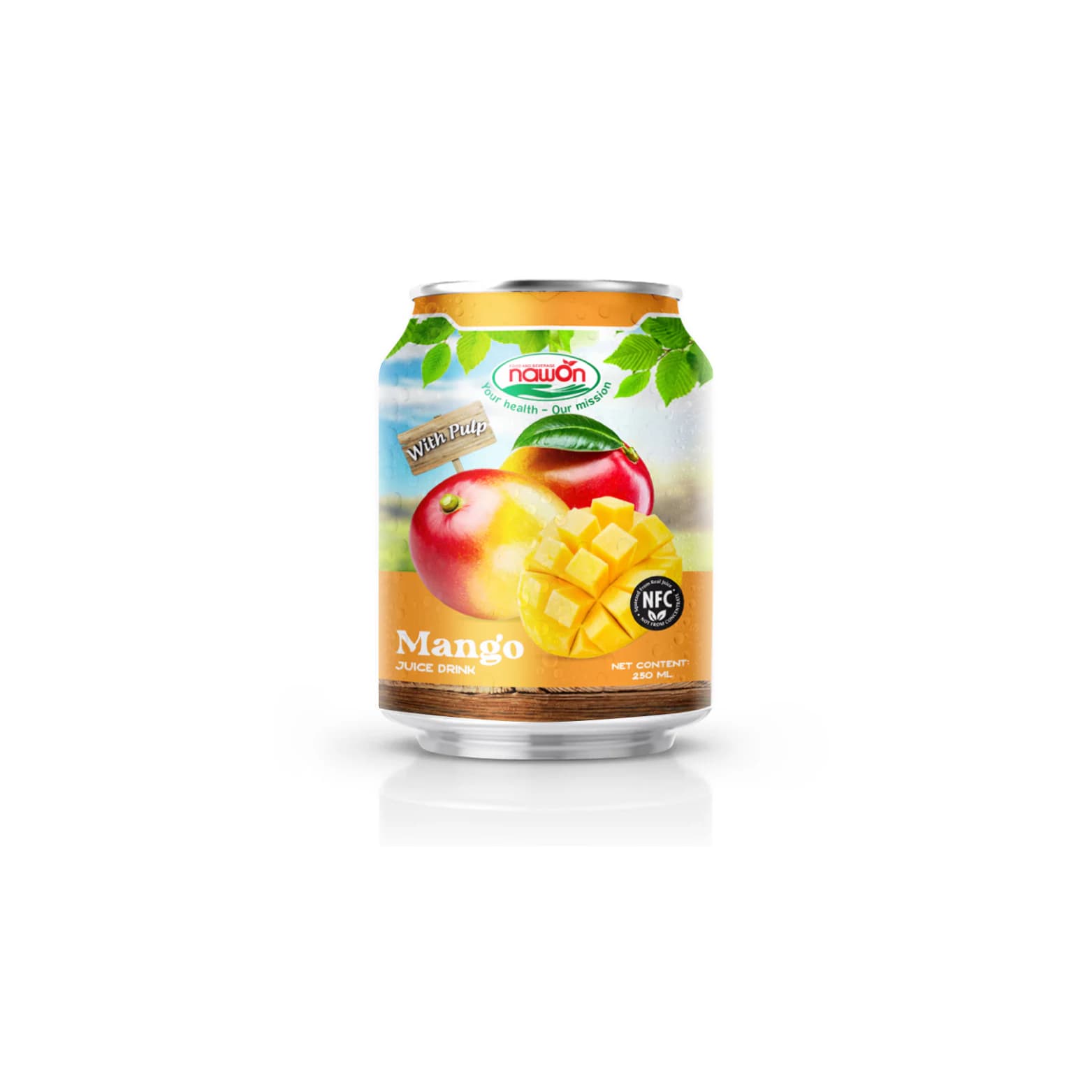 Nawon Juice Drink Mango pack shot