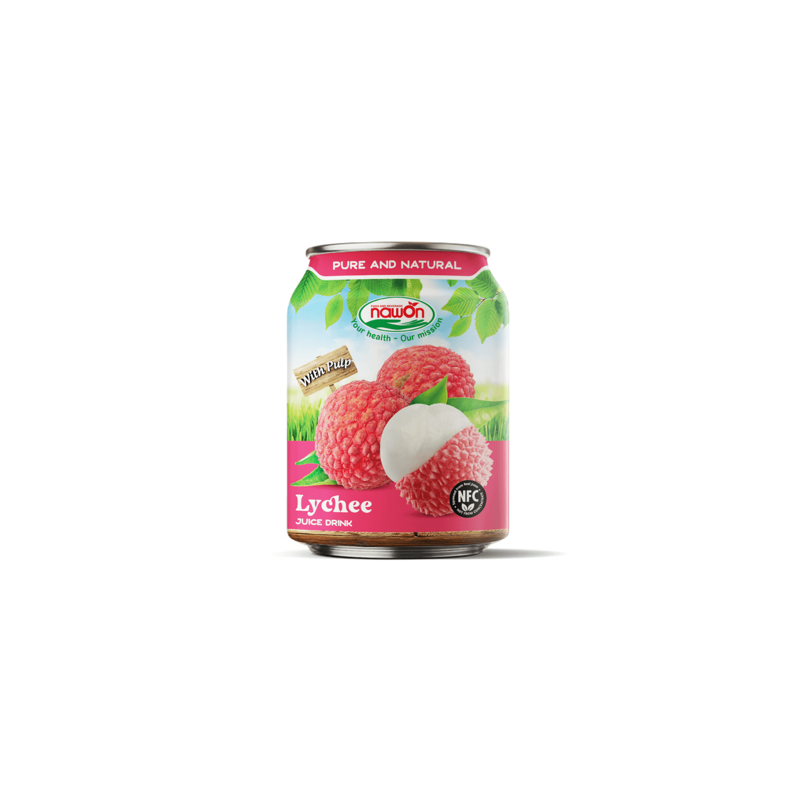 Nawon Nawon Juice Drink Lychee pack shot