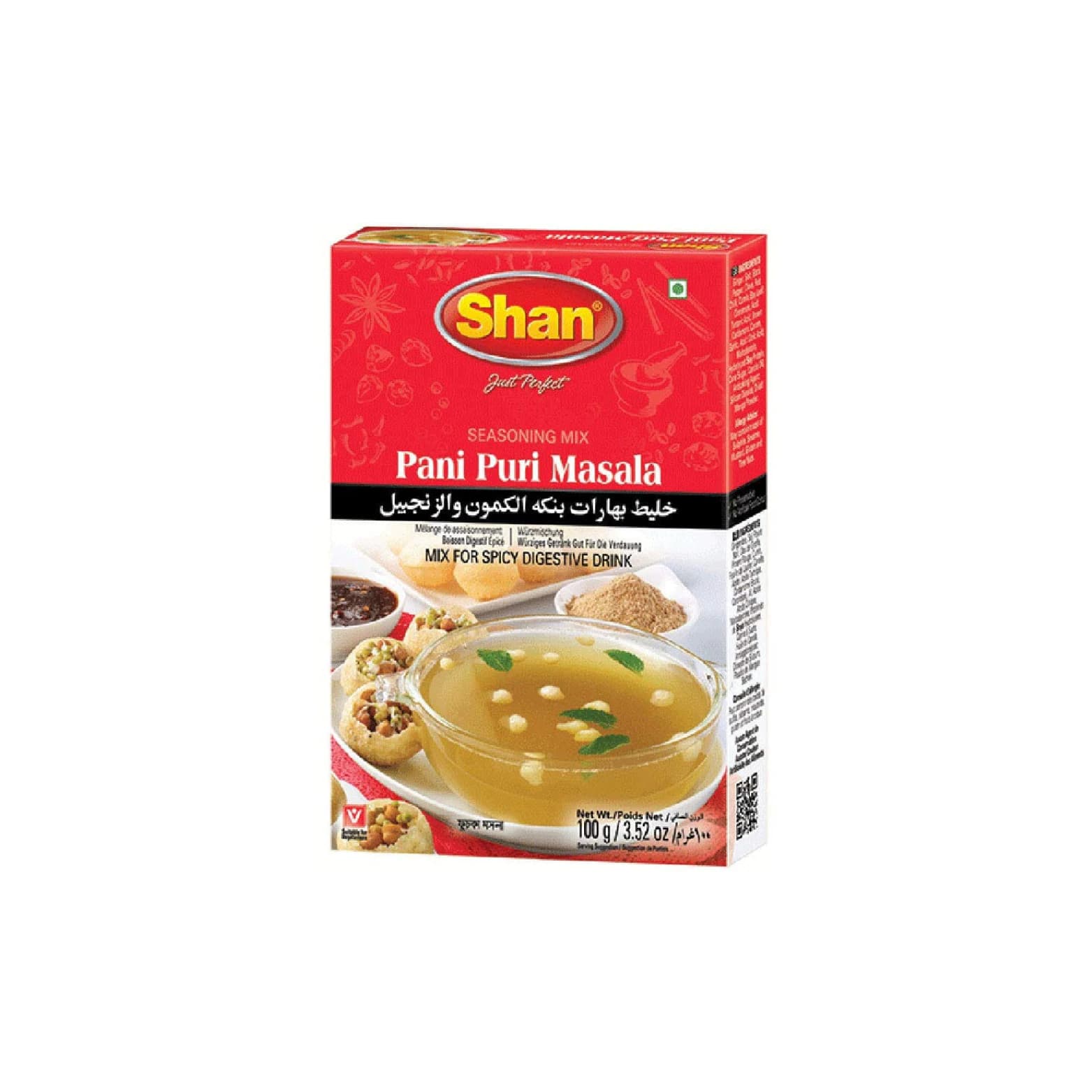 Shan Pani Puri Masala pack shot