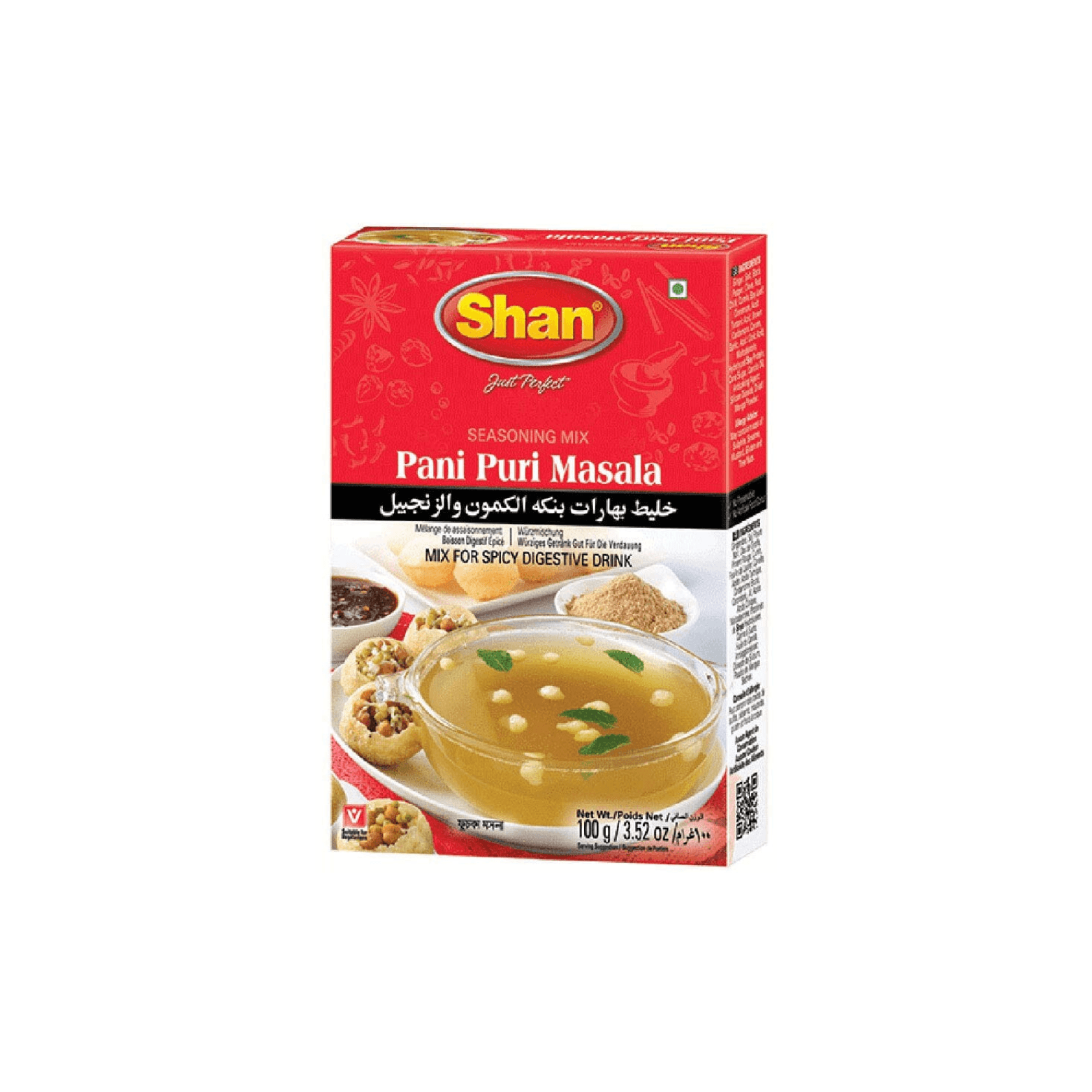 Shan Pani Puri Masala pack shot