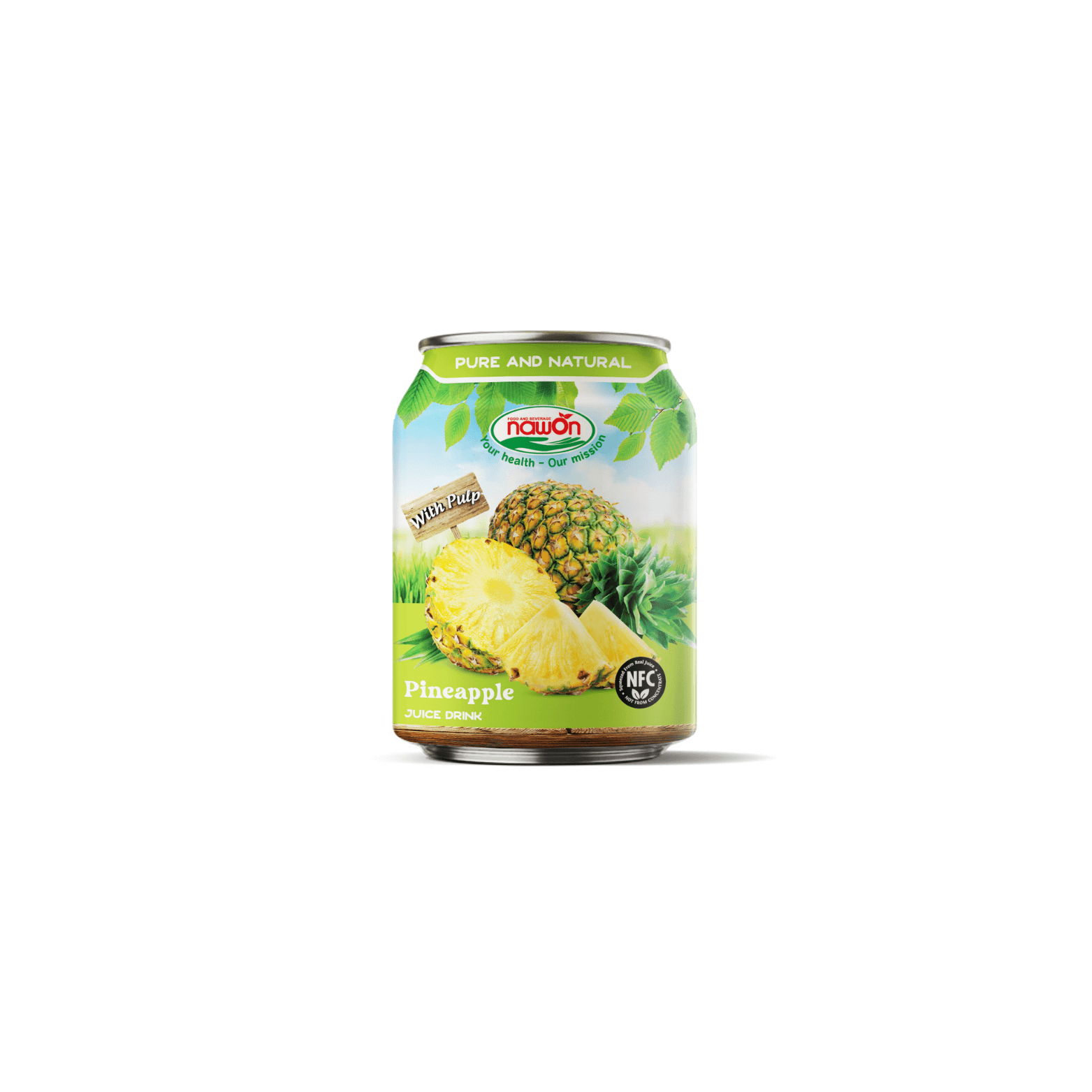 Nawon Nawon Juice Drink Pineapple pack shot