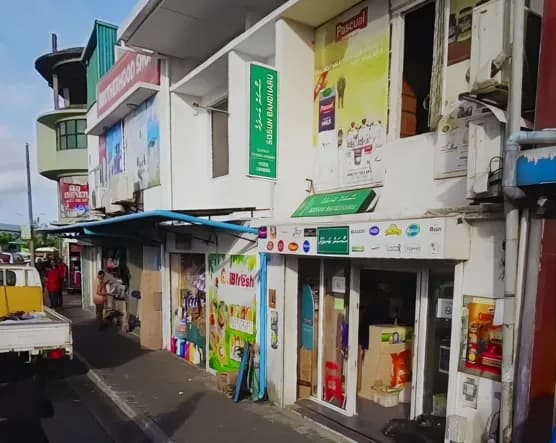Sosun Bandharu wholesale distribution outlet and storefront at North Harbour, Malé in 2021