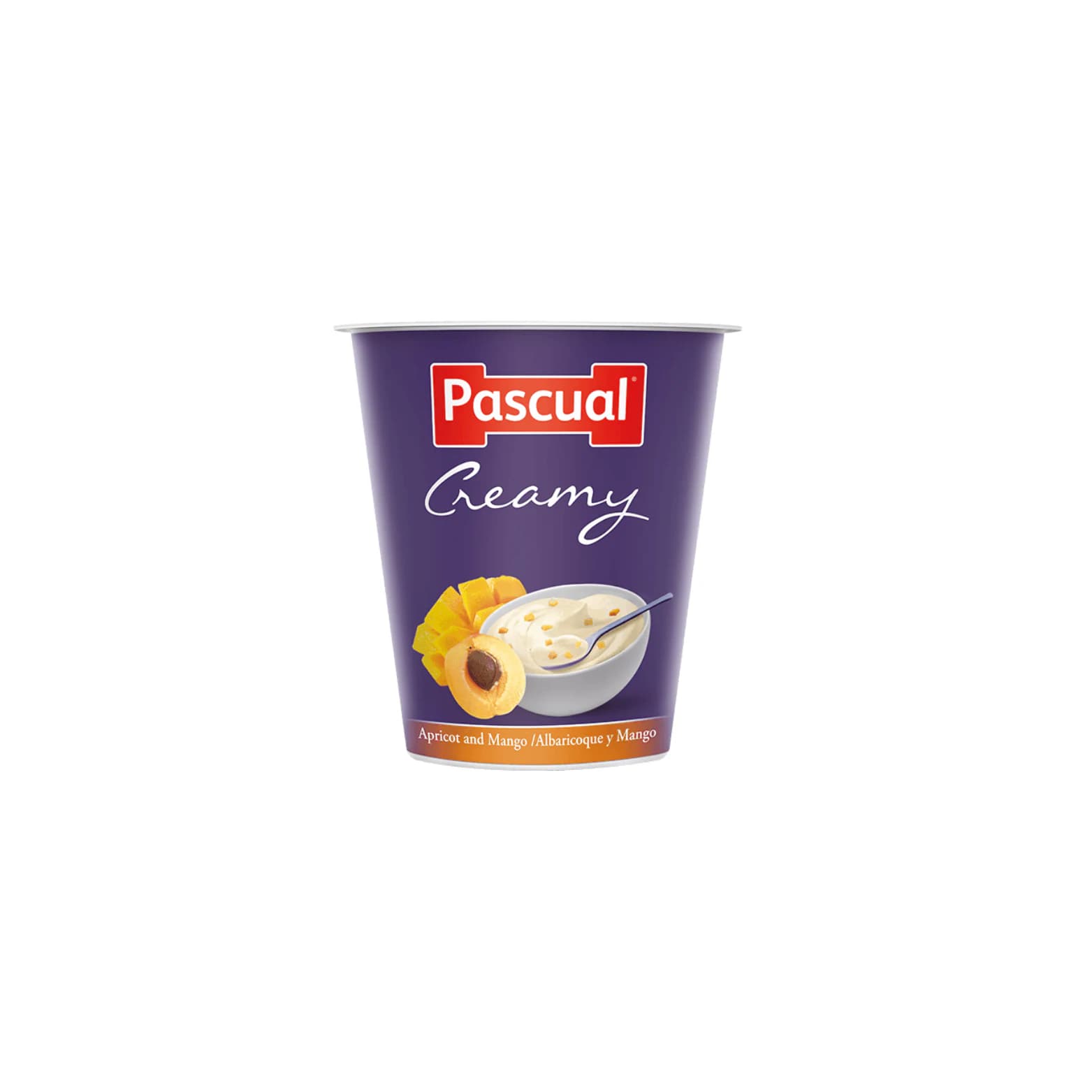 Pascual Yogurt Thick & Creamy – Apricot & Mango pack shot