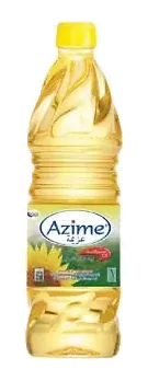 Azime Sunflower Oil by Azime product pack, background removed