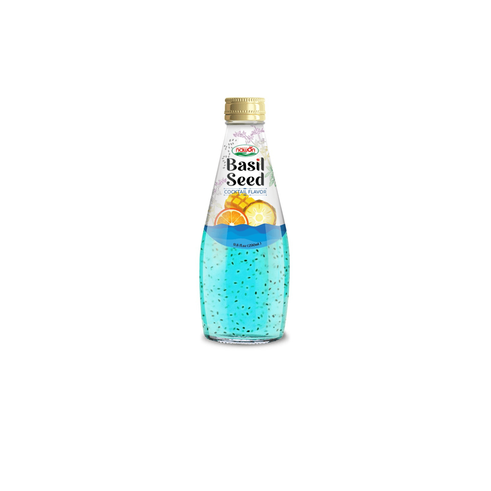 Nawon Nawon Basil Seed Drink Cocktail pack shot