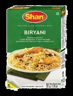Biryani Mix by Sosun Fihaara product pack, background removed