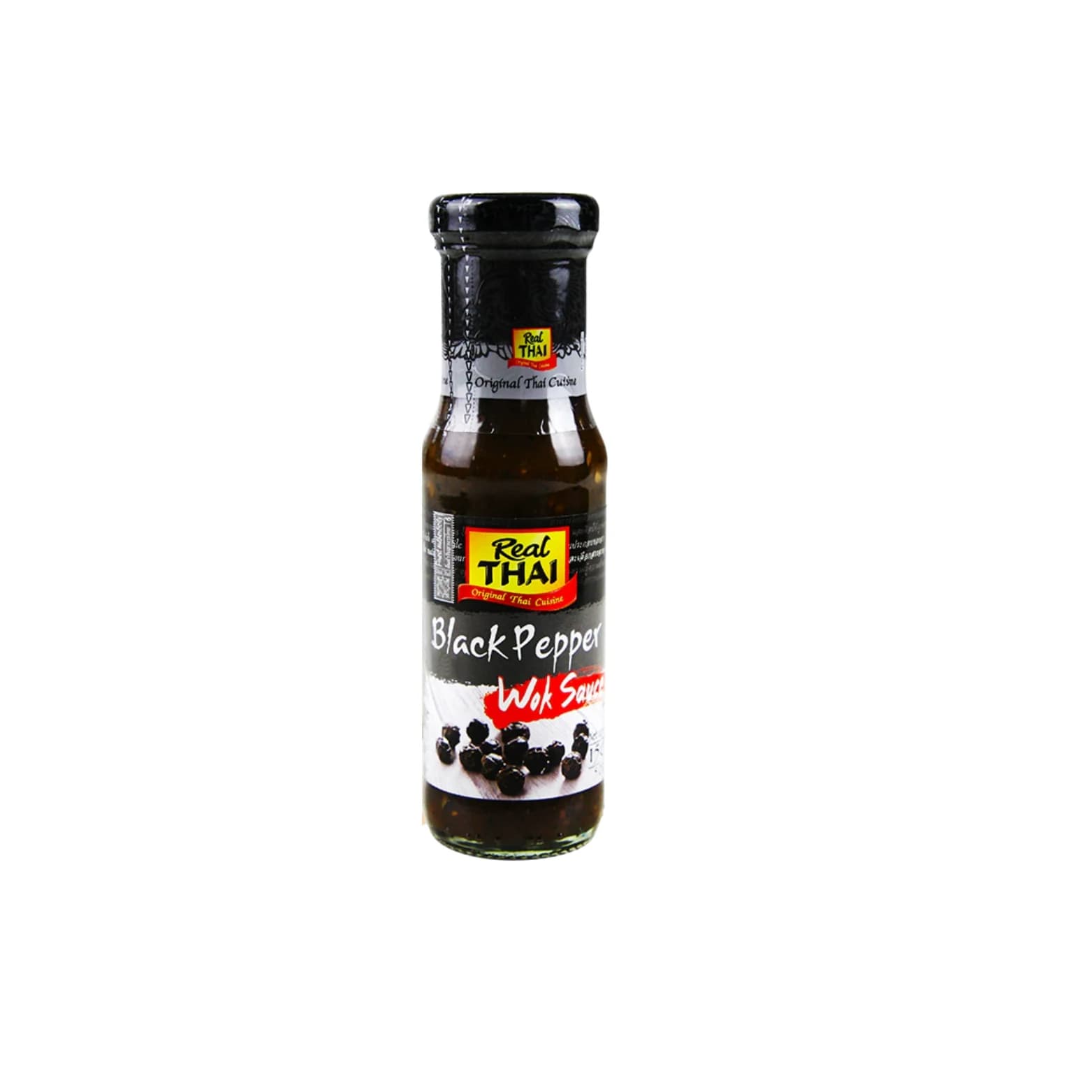 Real Thai Black Pepper Wok Sauce pack shot