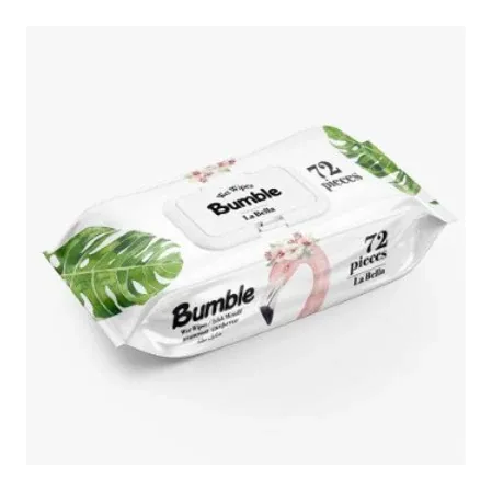 Bumble Wet Wipes 72 pcs (La Bella) by Bumble product pack, background removed
