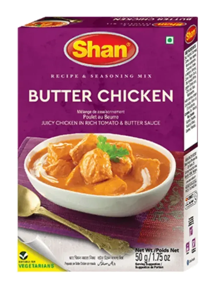 Butter Chicken by Sosun Fihaara product pack, background removed