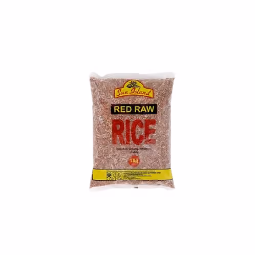 Sun Island Red Raw Rice pack shot