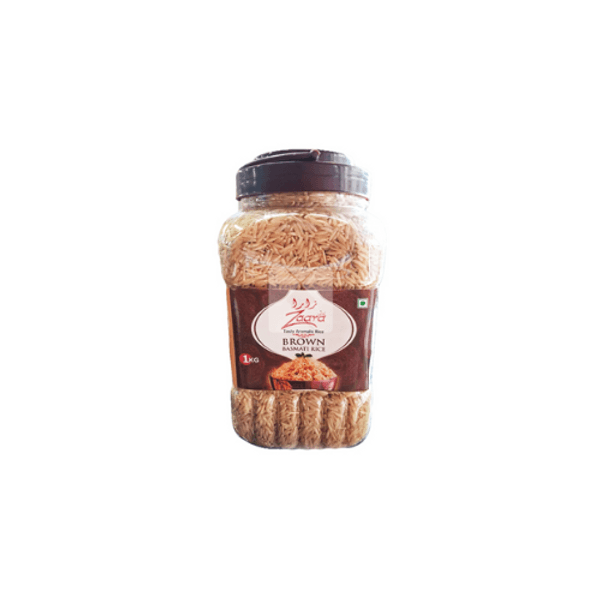 Zaara Zaara Brown Basmati Rice pack shot