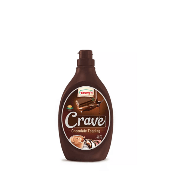 Young's Crave Chocolate Topping pack shot