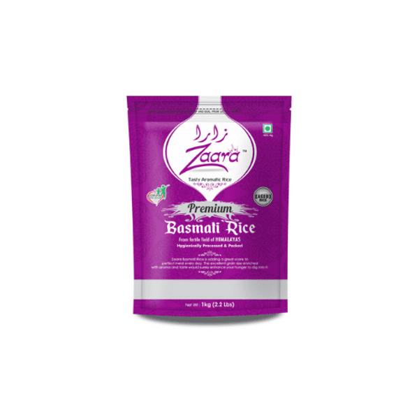 Zaara Zaara Premium Basmati Rice pack shot