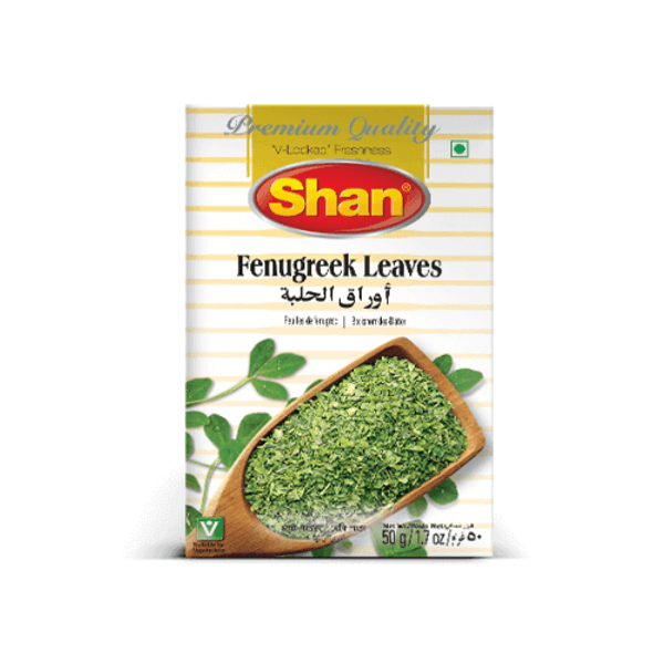 Shan Fenugreek Leaves pack shot