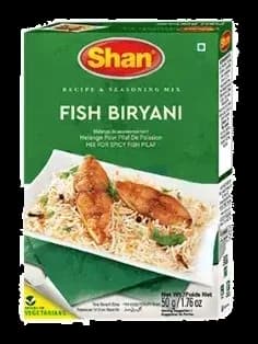 Fish Biryani Mix by Sosun Fihaara product pack, background removed