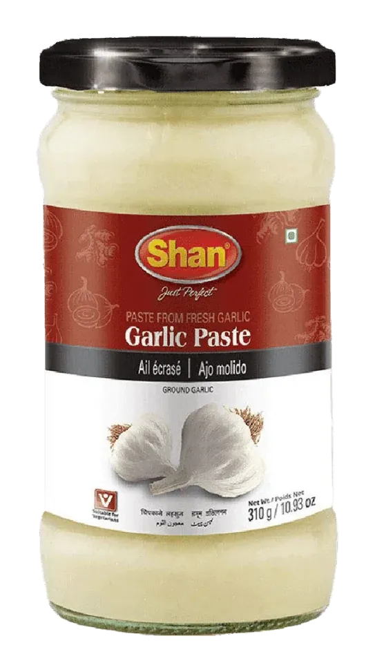Ginger Paste by Shan product pack, background removed