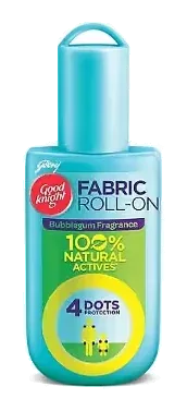Good Knight Fabric Roll On by Good Night product pack, background removed