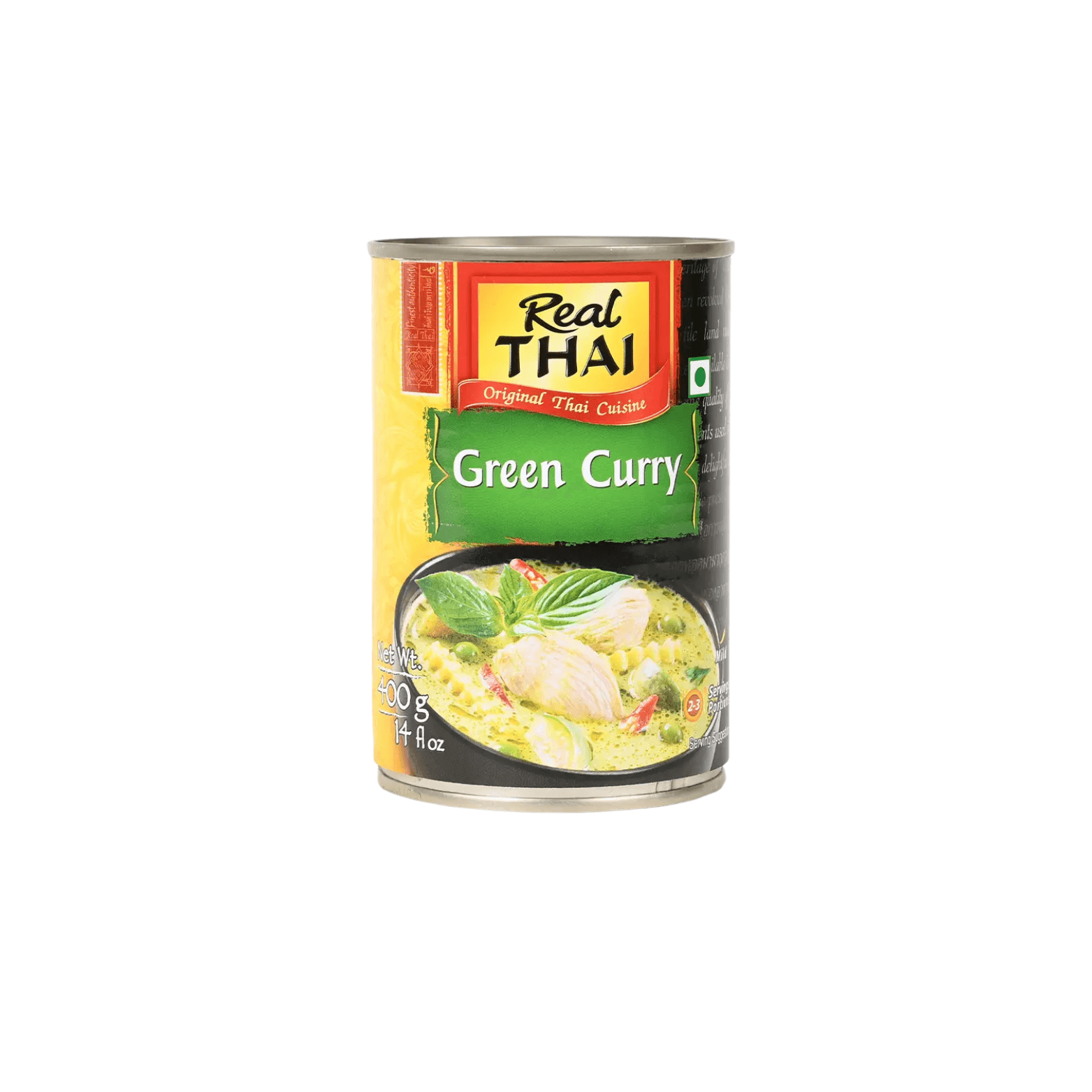 Real Thai Real Thai Green Curry Mild pack shot