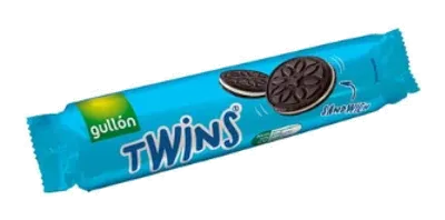 Gullon Twins Sandwich Biscuit by Gullón product pack, background removed
