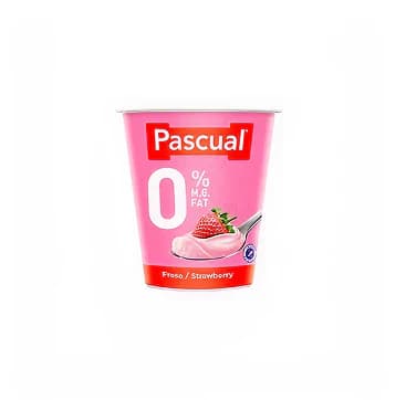 Pascual Yogurt 0% Fat – Strawberry pack shot