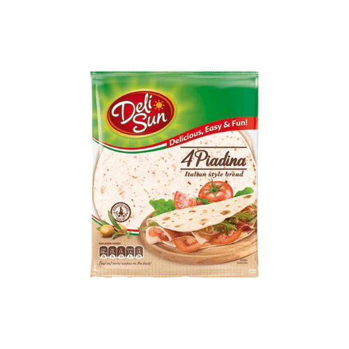 Deli Sun Deli Sun 4 Piadina Italian Style Bread 4cm pack shot