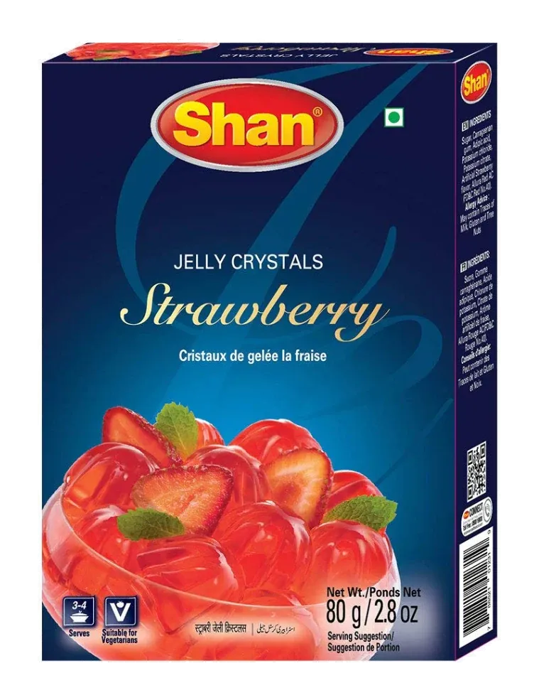 Jelly Crystal – Strawbery by Shan product pack, background removed