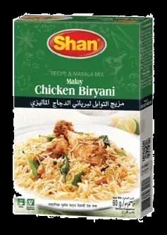 Malay Chicken Biryani Mix by Sosun Fihaara product pack, background removed