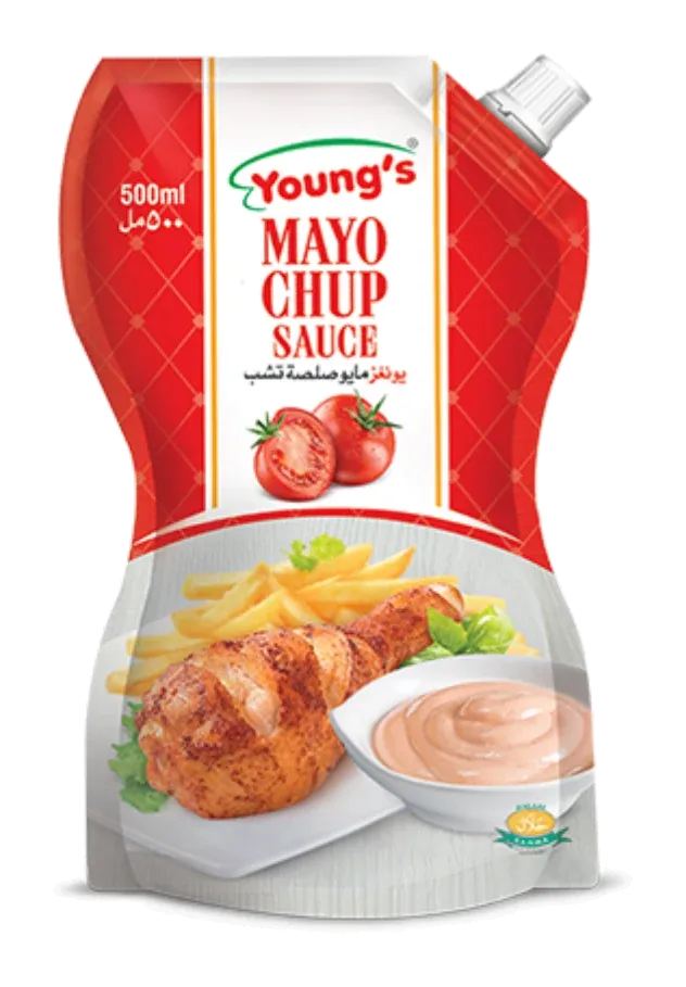Mayo Chup by Young's product pack, background removed