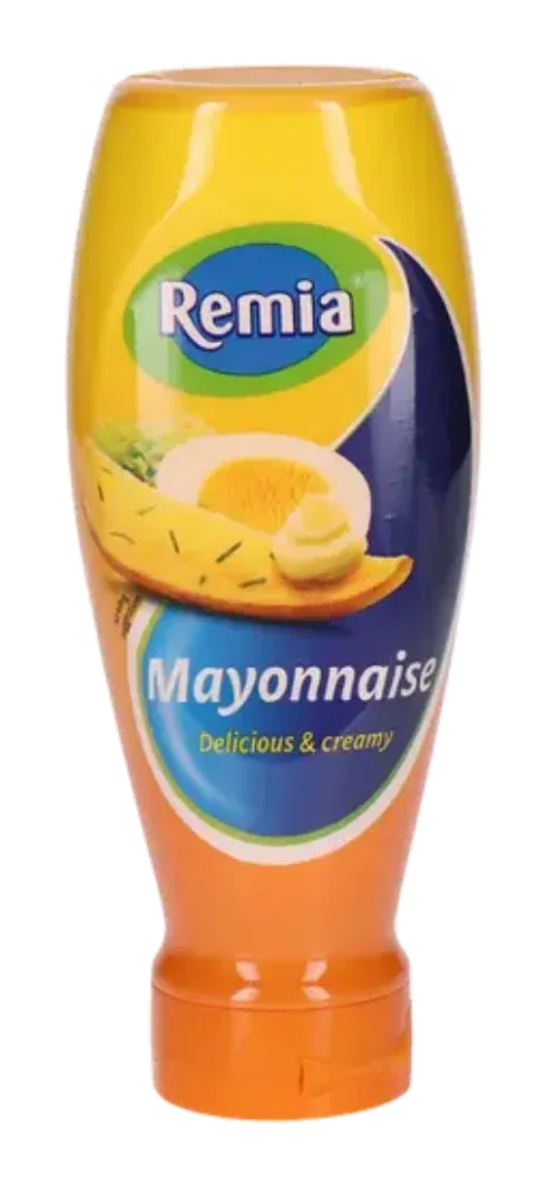 Mayonnaise Remia – Squeeze Bottle by Remia product pack, background removed