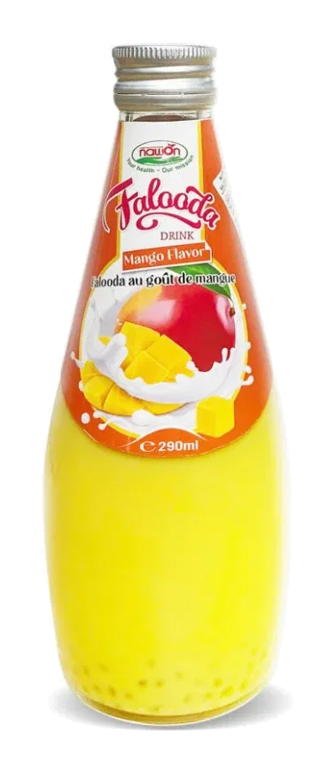 Nawon Falooda Drink Mango Flavor by Nawon product pack, background removed