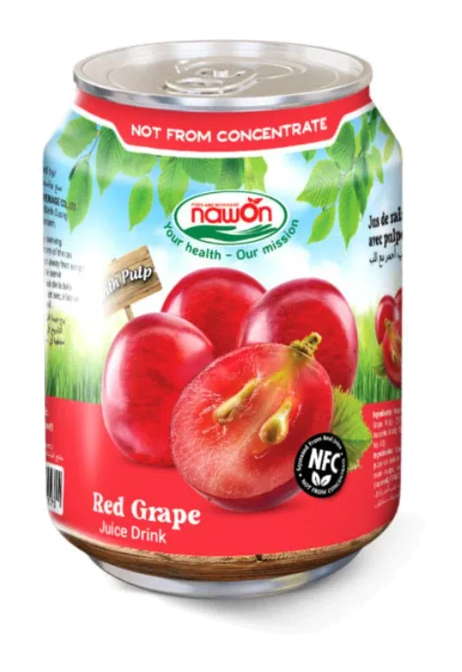 Nawon Juice Drink Red Grape by Nawon product pack, background removed