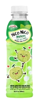 Nico Nico Juice Drink Melon by Nawon product pack, background removed
