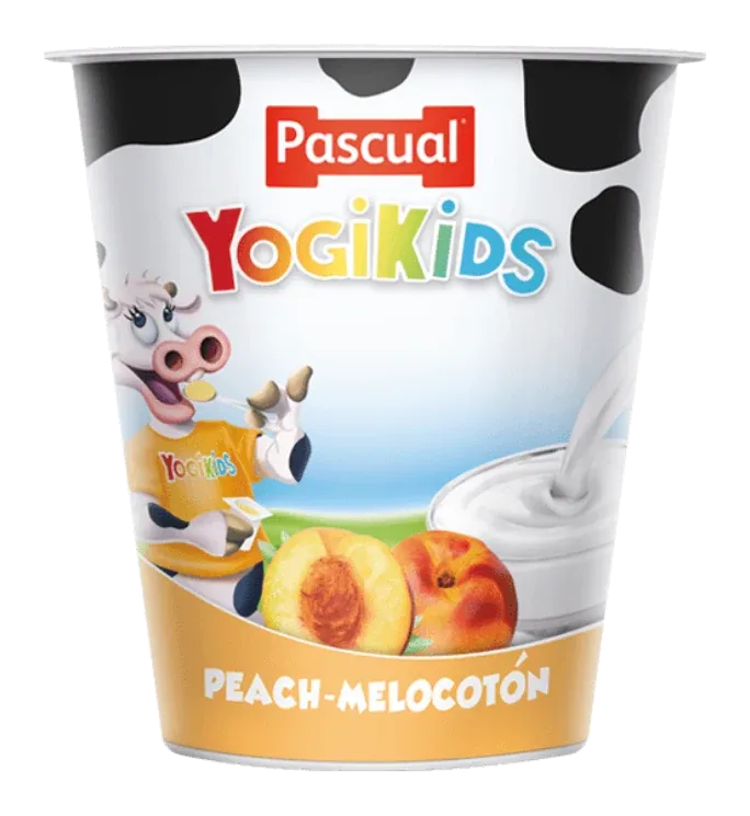 Pascual Yogikids Peach by Pascual product pack, background removed