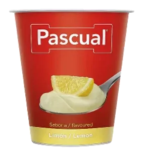 Pascual Yogurt Lemon by Pascual product pack, background removed