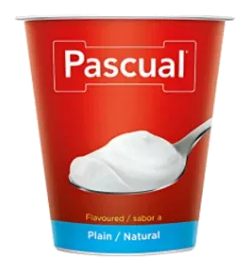 Pascual Yogurt Plain Flavor by Pascual product pack, background removed