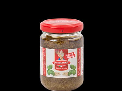 Pasta Zara Pesto alla Genovese Sauce 190g jar packshot