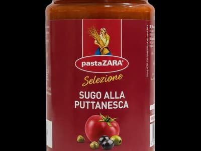 Pasta Zara Sugo alla Puttanesca Tomato Sauce 400g jar packshot