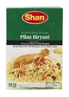 Pilau Biriyani Mix by Sosun Fihaara product pack, background removed