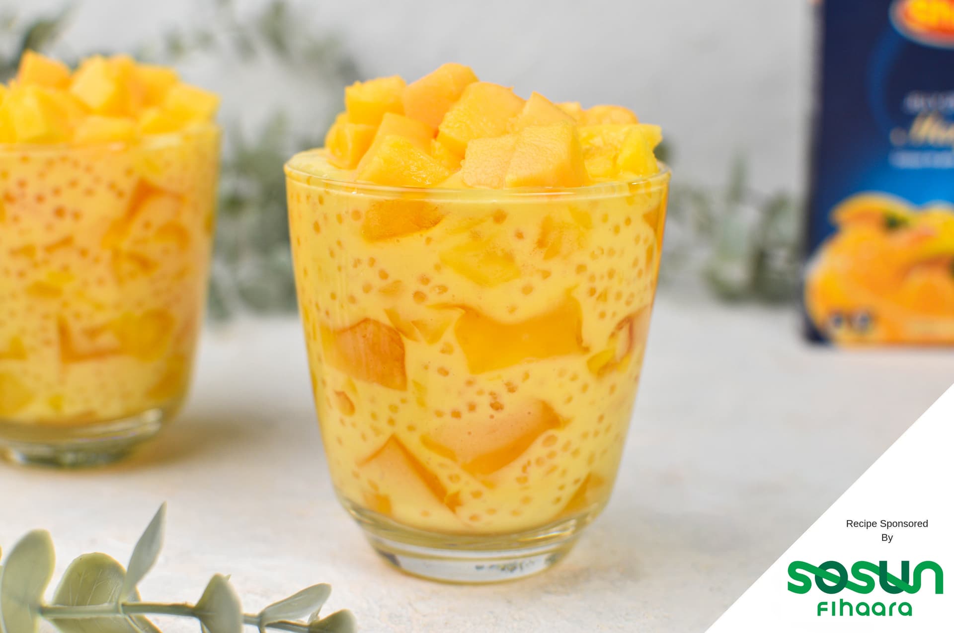 Mango Sago with Mango Jelly — photograph by lonumedhu.com