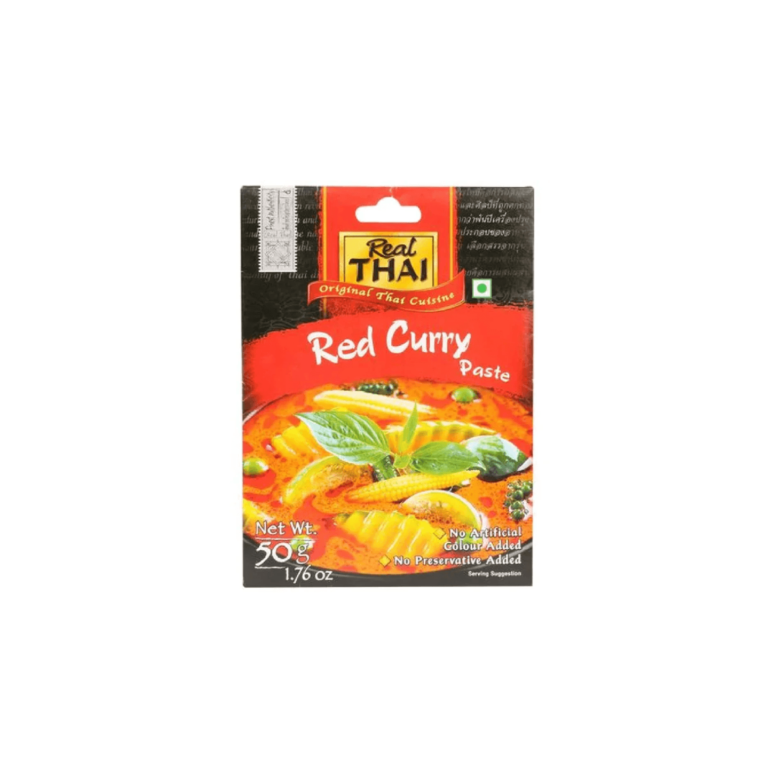 Real Thai Real Thai Red Curry Paste pack shot