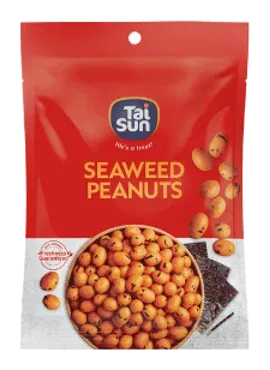 Seaweed Peanut by Tai Sun product pack, background removed