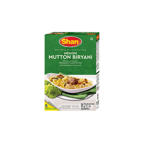 Shan Memoni Mutton Biryani Recipe & Seasoning Mix 60g packshot