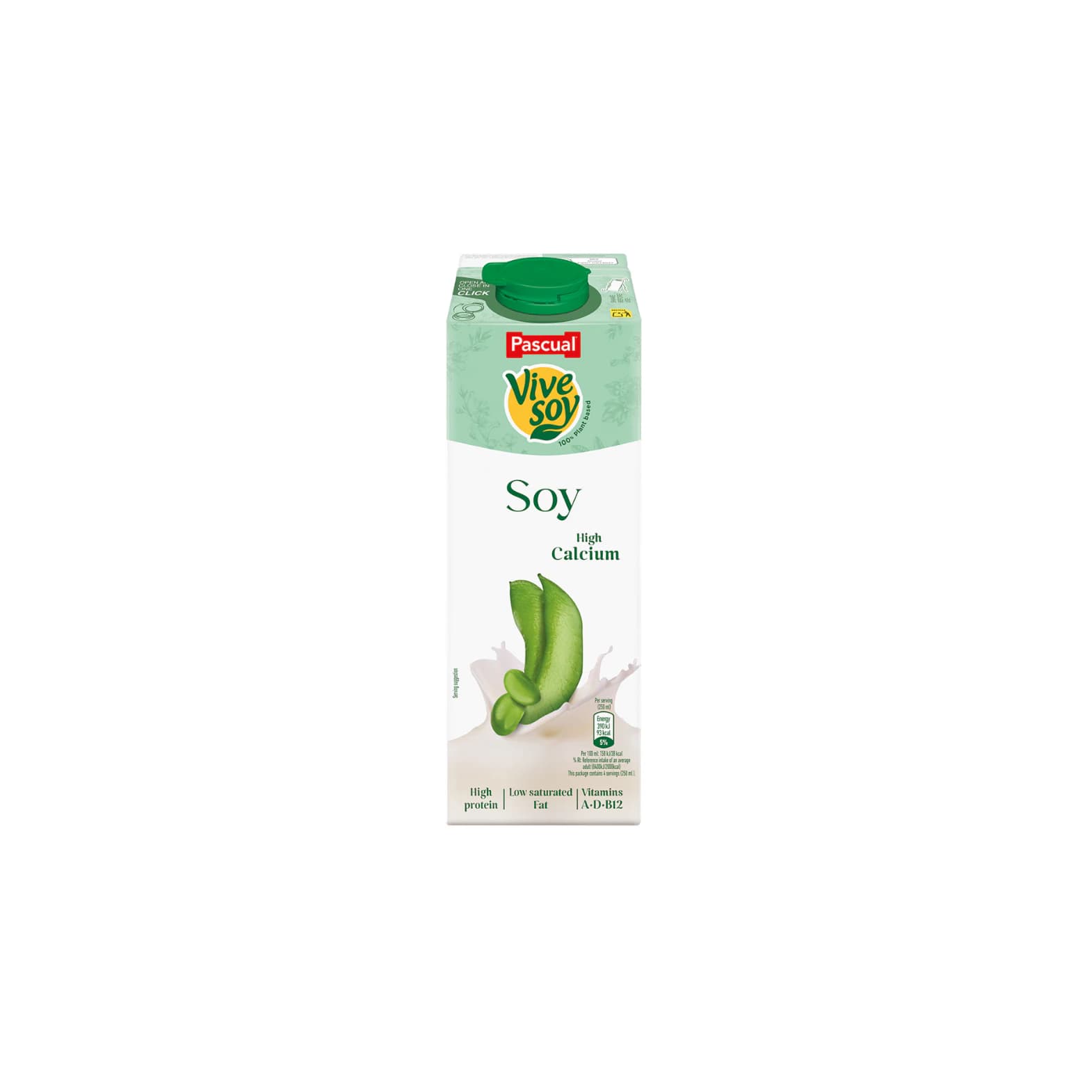 Pascual Vivesoy – Soy High Calcium pack shot